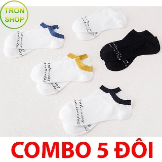 1 đôi tất nam cổ viền TS645 đẹp co giản 4 chiều ngẫu nhiên Tronshop