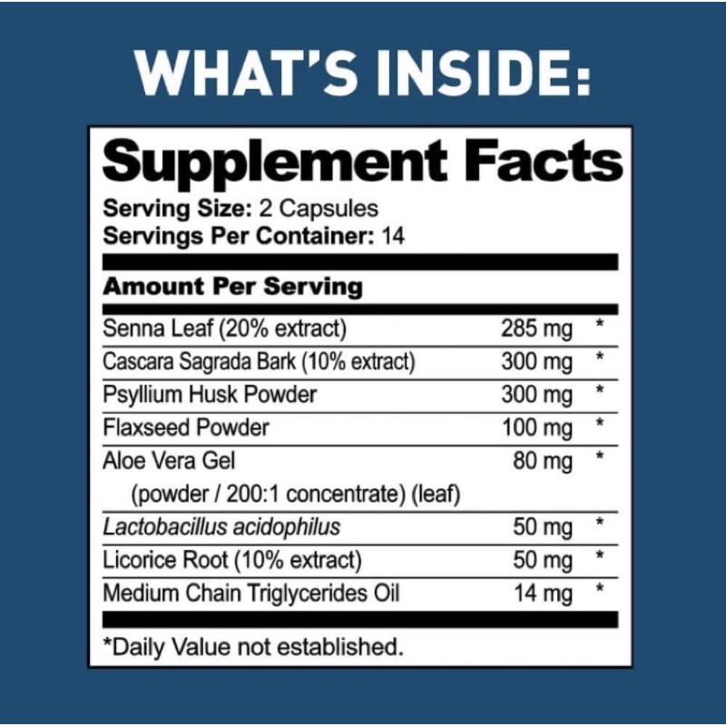 Viên uống detox, thanh lọc cơ thể, giảm cân trong 14 ngày Dr. Tobias Colon 28 viên USA
