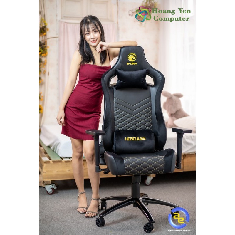 Ghế Gaming, Ghế Chơi Game E-Dra Hercules EGC203 Da PU Cao Cấp - BH 24 Tháng Chính Hãng