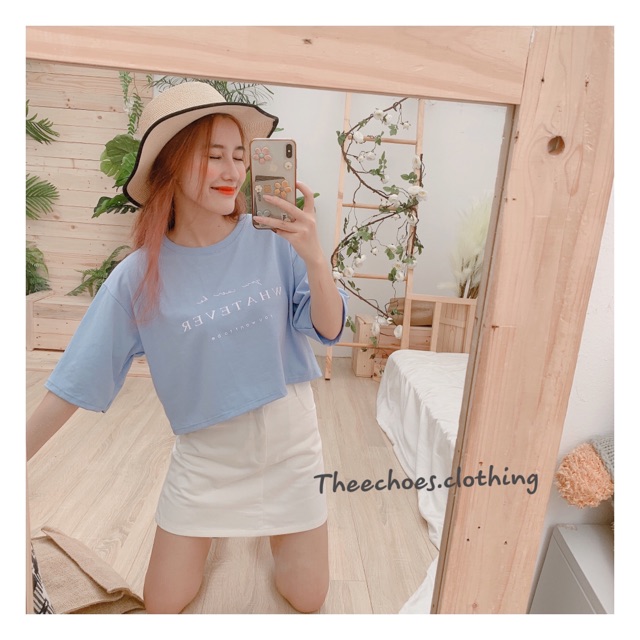 Áo Croptop ( Tím/Xanh ) | BigBuy360 - bigbuy360.vn