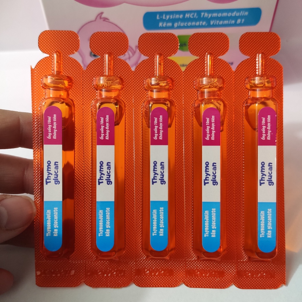 TĂNG ĐỀ KHÁNG Thymoglucan _ Bé khỏe, mẹ yên tâm.