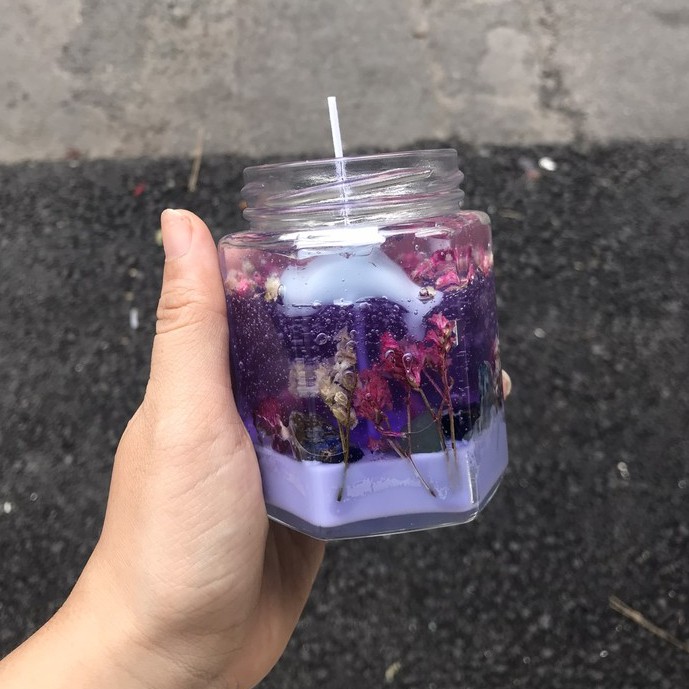 Nến Thơm Handmade - Hương Lavender & Lily - Nhiều Size - Bam Candles