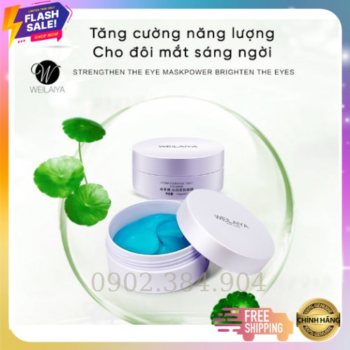 [Sẵn SLL] Mặt Nạ Mắt Collagen Weilaiya Chính Hãng Làm Mờ Vết Nhăn Cho Viền Mắt Căng Bóng | BigBuy360 - bigbuy360.vn