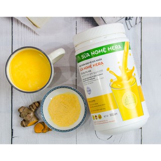 Sữa nghệ Hera 500gram hỗ trợ bao tử đẹp da