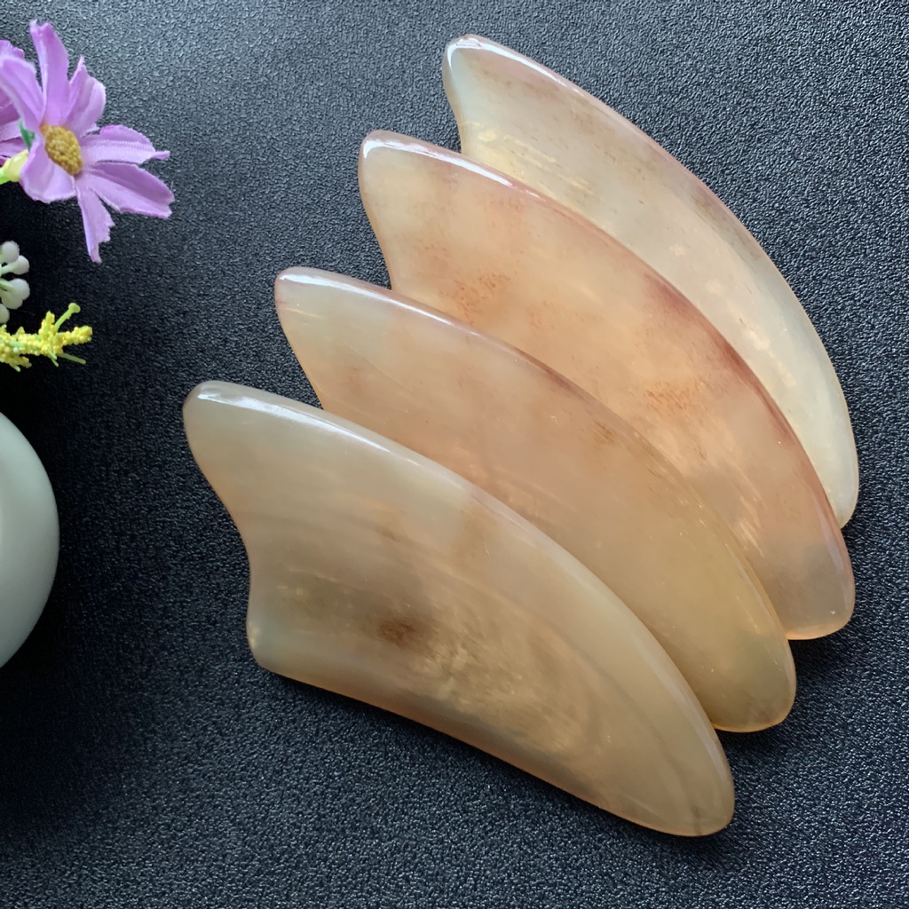 Dụng Cụ Mát Xa Mặt Cạo Gió Sừng (Chăm Sóc, Làm Đẹp Da Mặt, Nâng Cơ Mặt, Chống Lão Hóa, Giảm Nếp Nhăn,...)