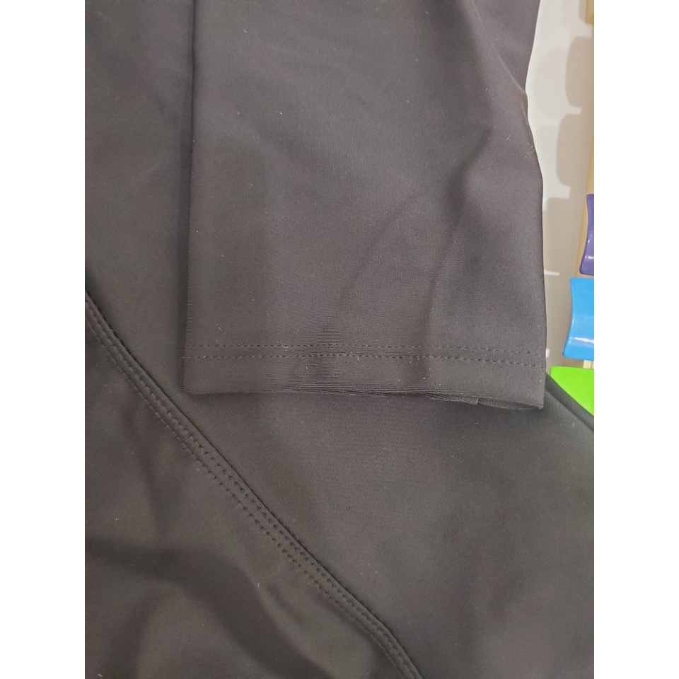 Đồ Bơi Nữ Bikini LANBISHOP Tay Dài Đen Khóa Kéo Dáng Tam Giác Secxy Lanbi-107