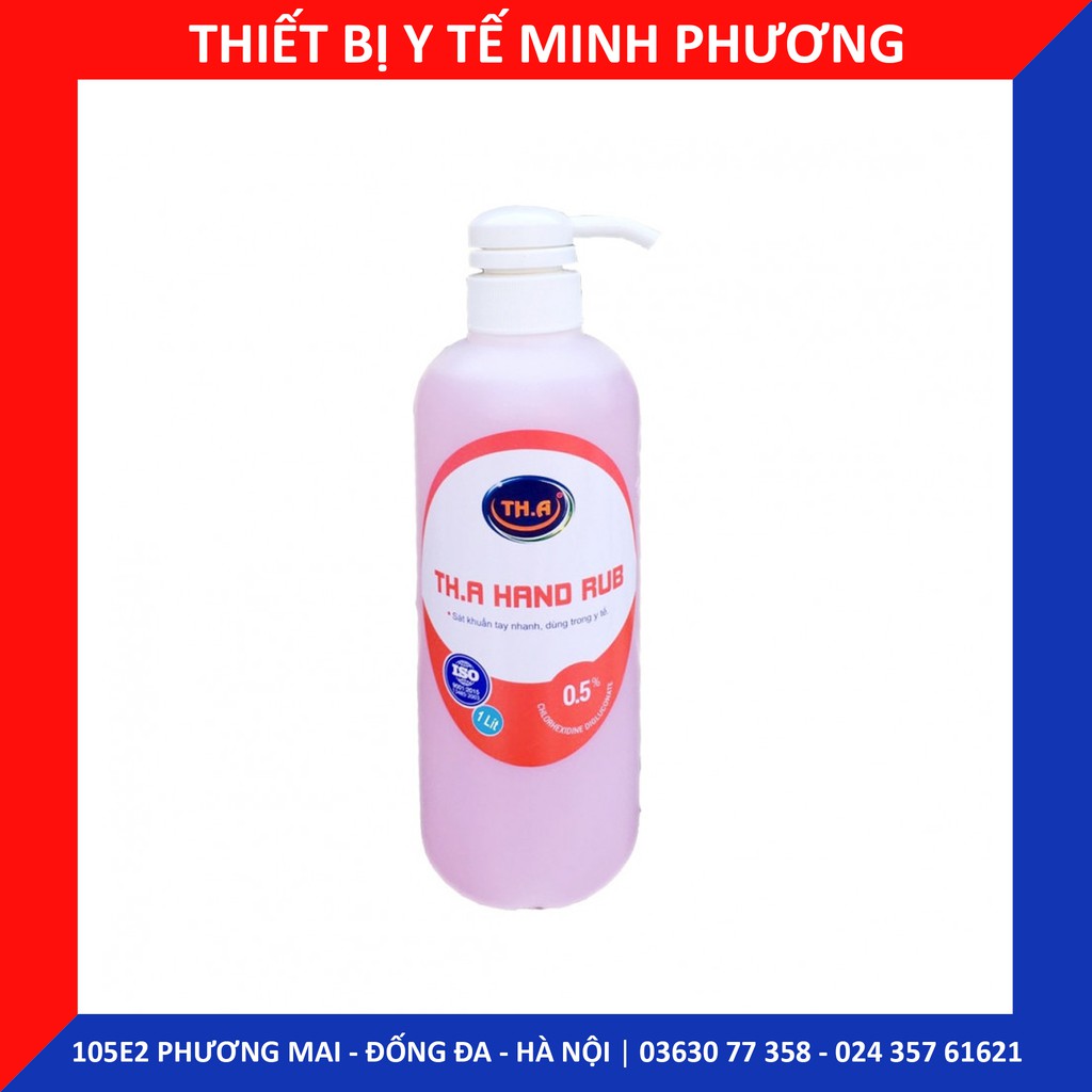 [CHÍNH HÃNG] Dung dịch rửa tay sát khuẩn nhanh THA chai 5L