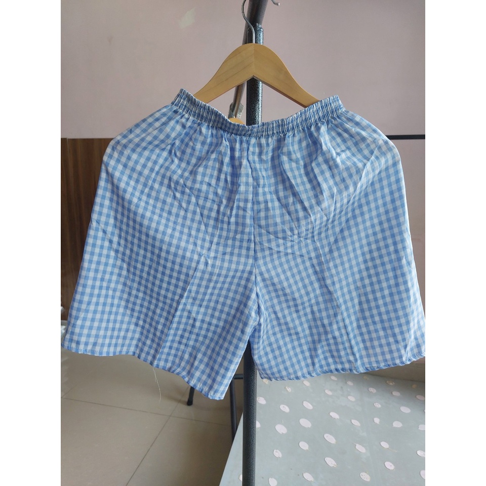 Quần ngủ nam - quần đùi nam xả kho mặc nhà vải cotton mát mẻ mỏng size từ 45kg đến 70kg.
