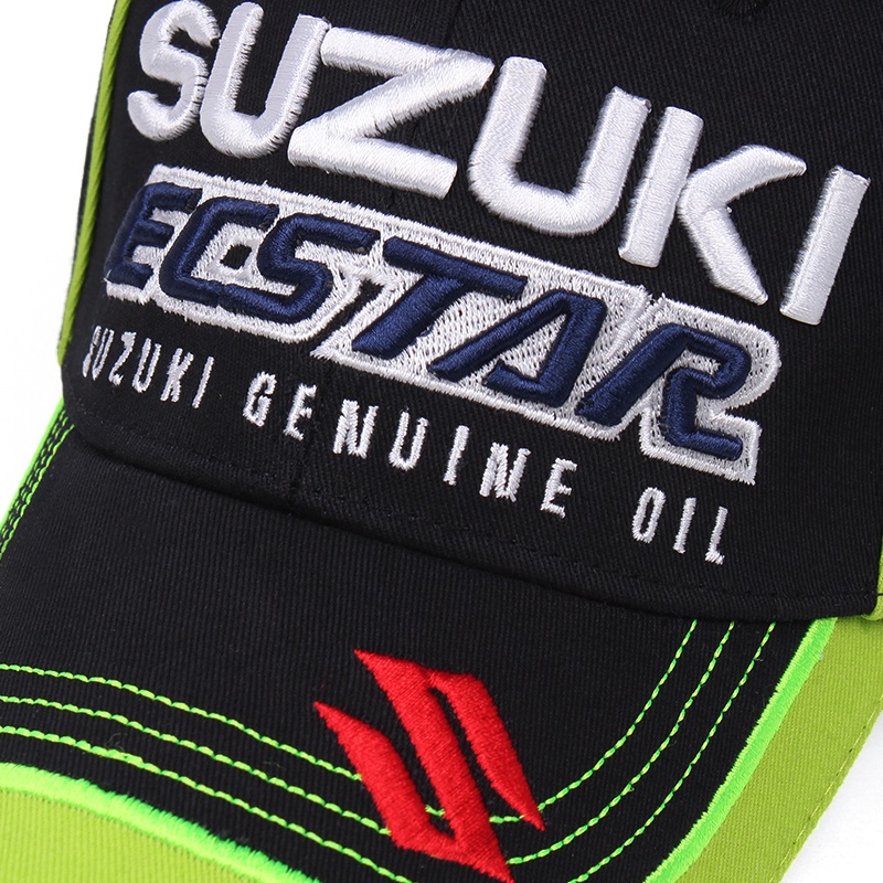 Suzuki Nón Lưỡi Trai Thể Thao Thêu Chữ ecstar Chất Liệu cotton