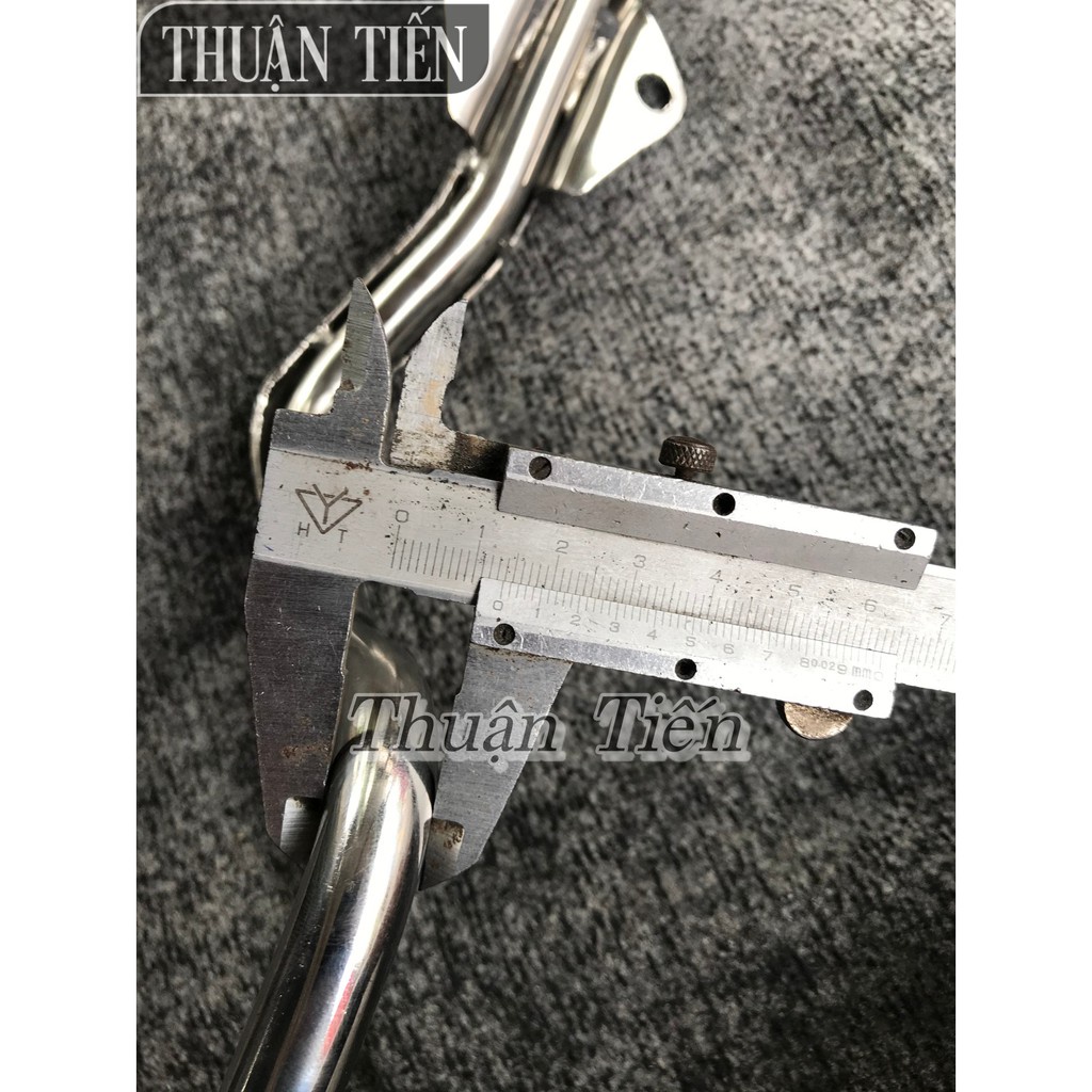 GÁC CHÂN MÁY INOX DÙNG CHO DREAM, WAVE - RS, NOX KO SÉT, PHÙ HỢP NƯỚC MẶN, NƯỚC PHÈN