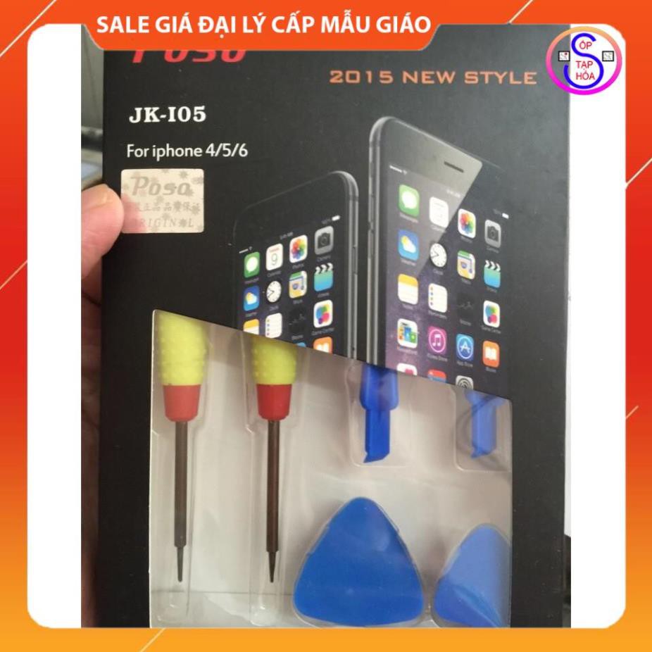 💎FREESHIP💎 Bộ Vít Mở Iphone Poso PS-I05 6 Trong 1 Cao Cấp