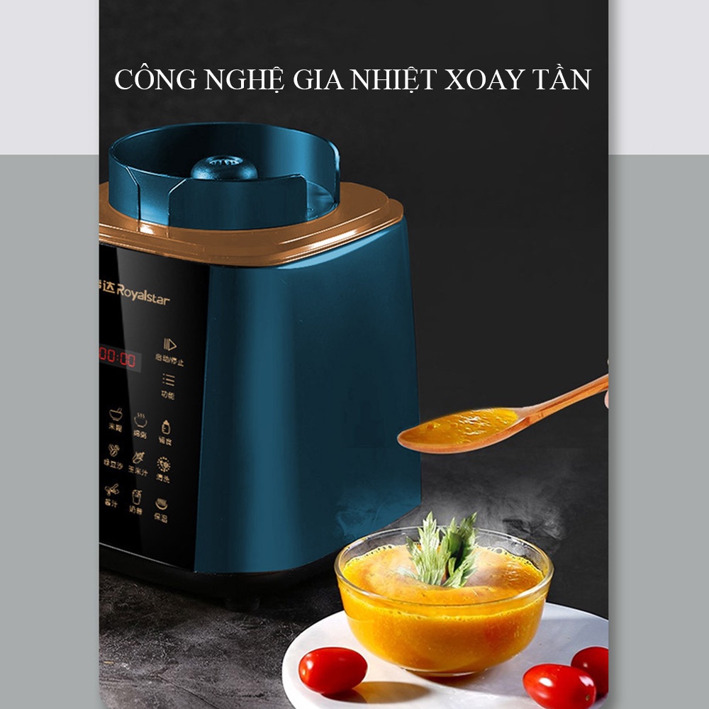 Máy làm sữa hạt , máy xay nấu sữa hạt 15 chế độ , hẹn giờ thông minh , công suất 1800w dung tích 1.8L. Bảo hành 2 năm