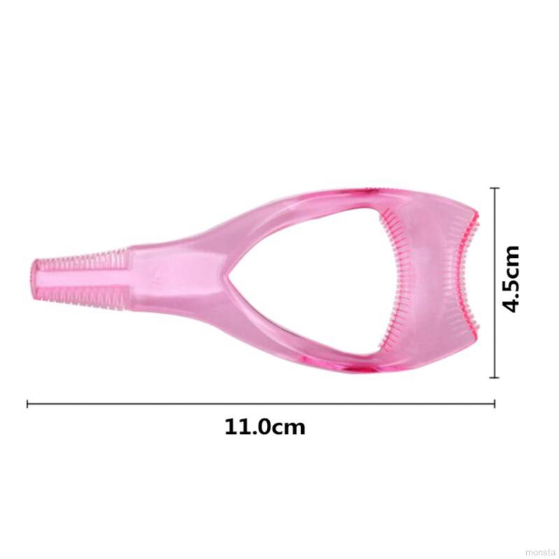 Phụ kiện hỗ trợ chải Mascara bằng nhựa 3 trong 1 tiện lợi | BigBuy360 - bigbuy360.vn