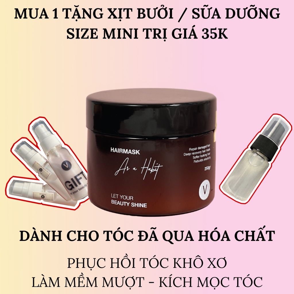 Ủ phục hồi tóc hư tổn VyvyHairCare