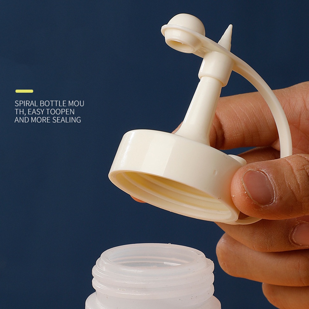 YIYU Bình Đựng Nước Sốt Bằng Pe Cấp Thực Phẩm Có Nắp Đậy Tiện Dụng Cho Nhà Bếp Tyler1 250 / 360 / 480 / 720ml