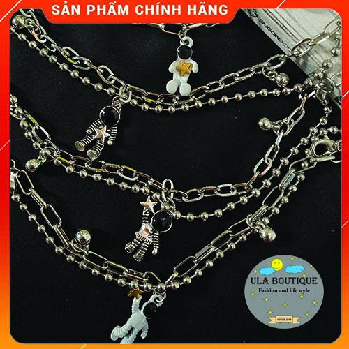 [Mã FAX153A giảm đến 15k đơn 50k] Vòng tay hợp kim ULA Shop hình phi hành gia UniSex phong cách Hàn Quốc