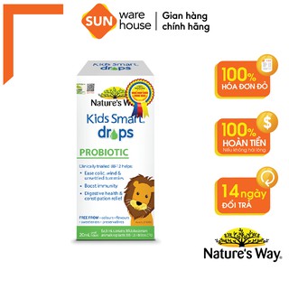 Men vi sinh Natures Way Kids Smart Drops Probiotic 20ml