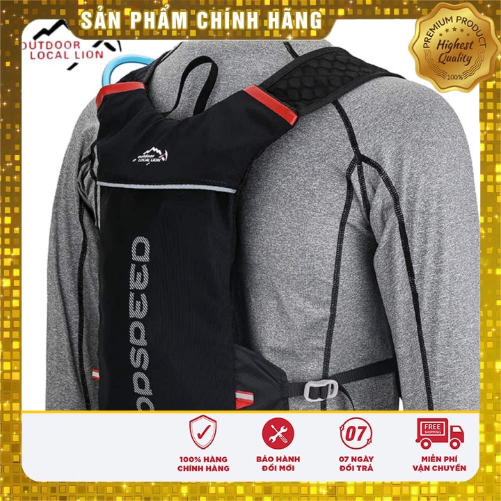 Balô Túi Nước Chạy Bộ Outdoor Local Lion Topspeed Vest Running Trail 5L