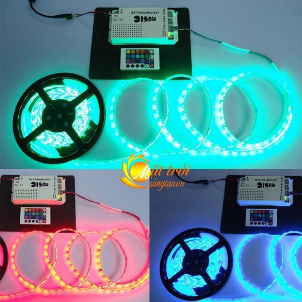 Mạch điều khiển LED RGB đổi màu cảm biến âm thanh