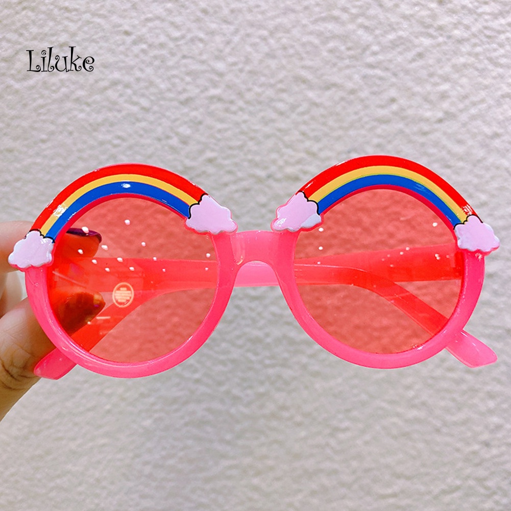 Kính Mát Gọng Tròn Chống Tia UV Thời Trang Cho Bé