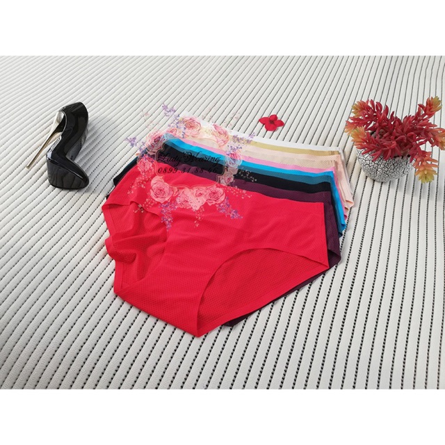 Combo 10 Quần lót su đúc Big size thông hơi không đường may viền ép sexy