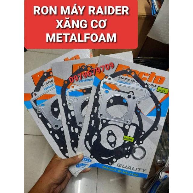 RON MÁY RAIDER XĂNG CƠ  CHÍNH HÃNG RECTO