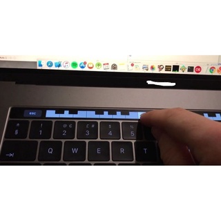 Miếng Dán Bảo Vệ Touch Bar Cho Macbook Pro 13/15inch ( 2016 - 2019)
