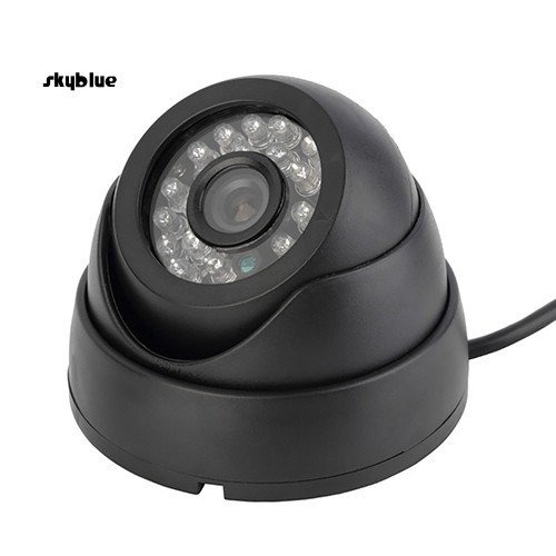 Camera an ninh gắn trong nhà 24 bóng đèn LED ống kính HD 3.6mm chế độ ban đêm cao cấp