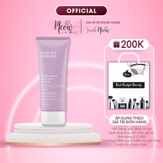 Kem dưỡng thể Paula's Choice làm sáng da 10% AHA Skin Revealing Body Lotion 210ml
