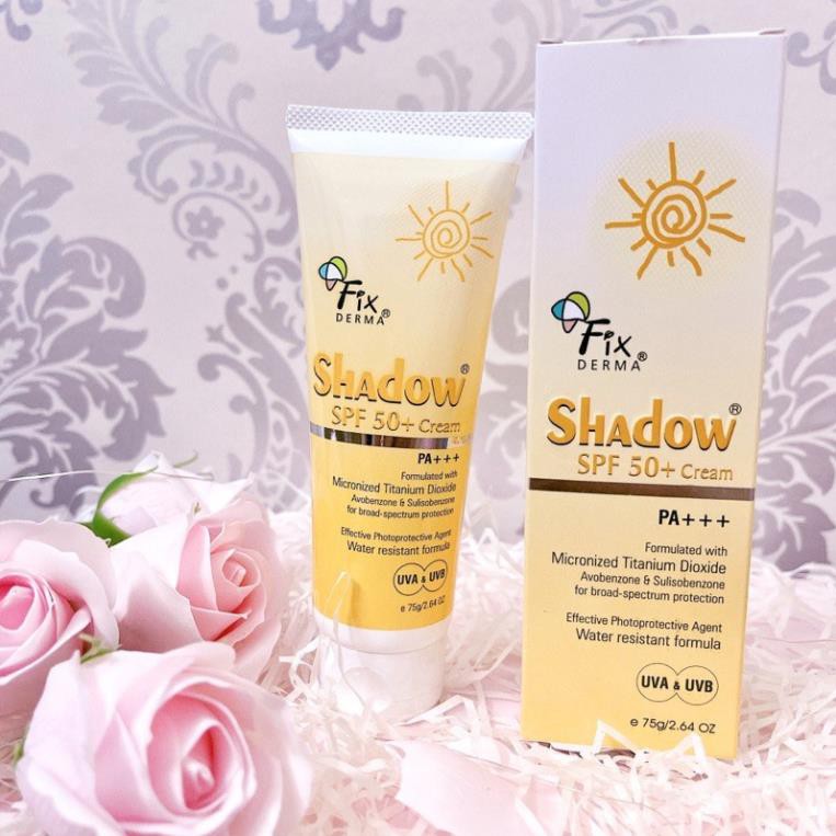 Kem Chống Nắng Da Mặt Và Toàn Thân Fixderma Shadow SPF 50+ (75g)