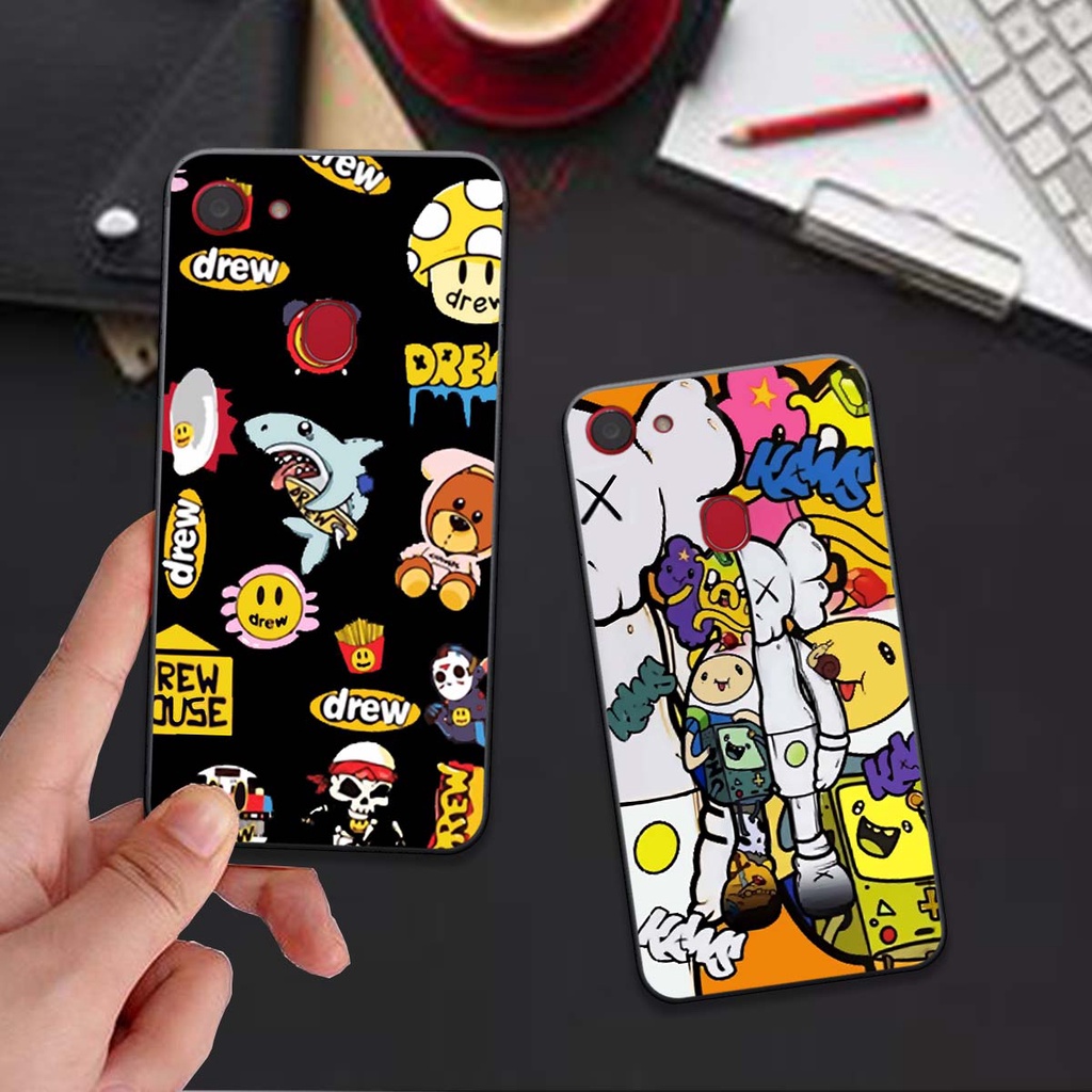 Ốp lưng điện thoại oppo f5 / f5 youth / f7 in hình gấu Kaw, Drew, Violent bear
