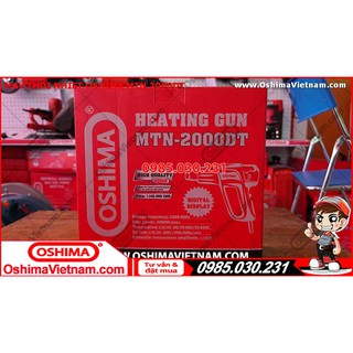 MÁY THỔI HƠI NÓNG OSHIMA MTN-2000DT