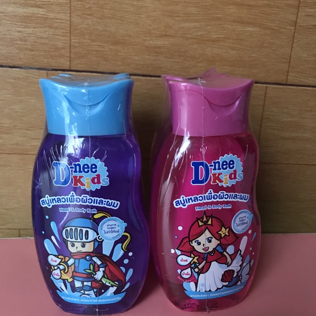 Sữa Tắm Gội Toàn Thân Dnee Kids Thái Lan 200ml– Dành Cho Bé