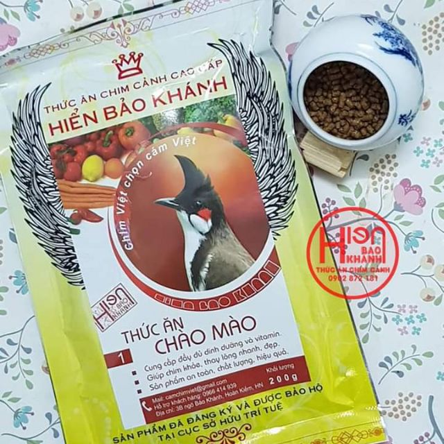 Cám chim chào mào Hiển Bảo Khánh