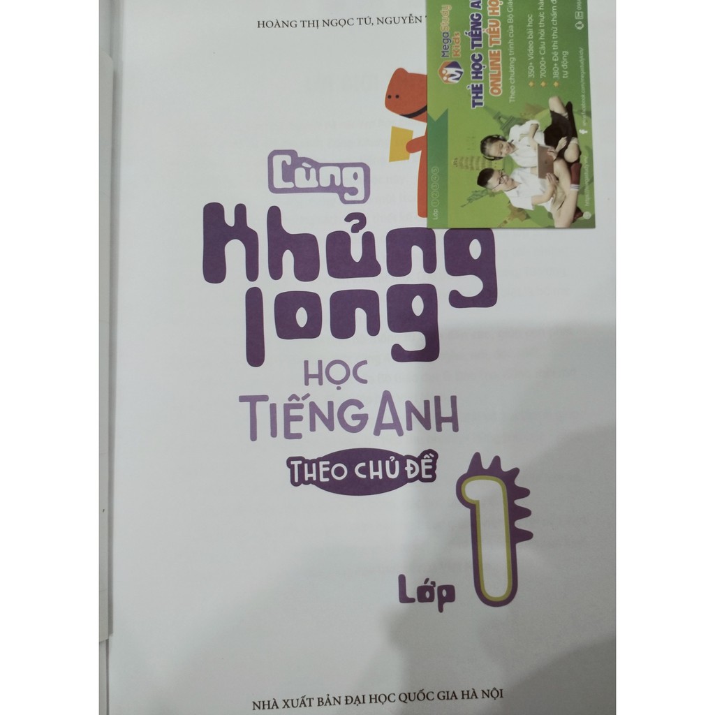 Sách - Cùng khủng long học tiếng anh lớp 1