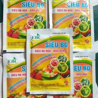 Siêu BO - siêu ra hoa, đậu quả, chống rụng hoa và trái non .