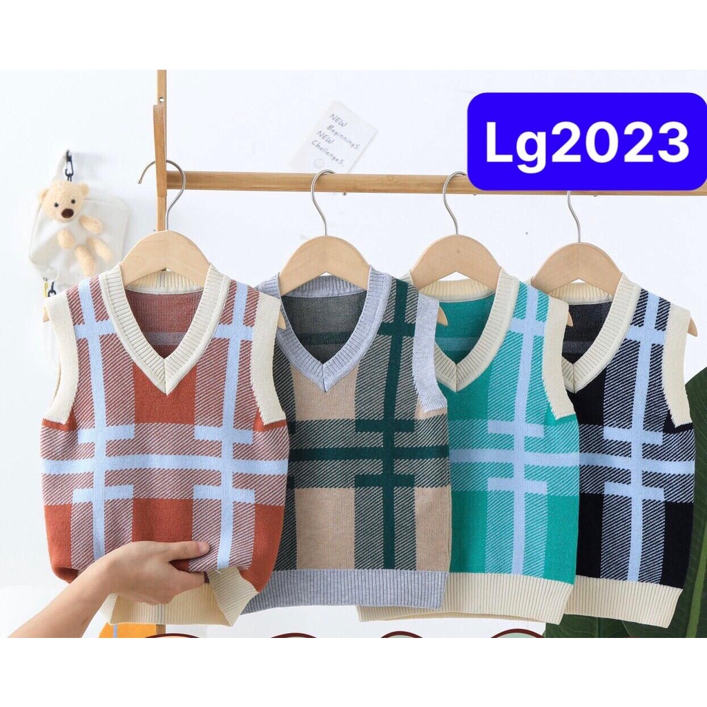 Áo Len gile bé trai LITIBABY, size 1 - 4 tuổi [LG2023]