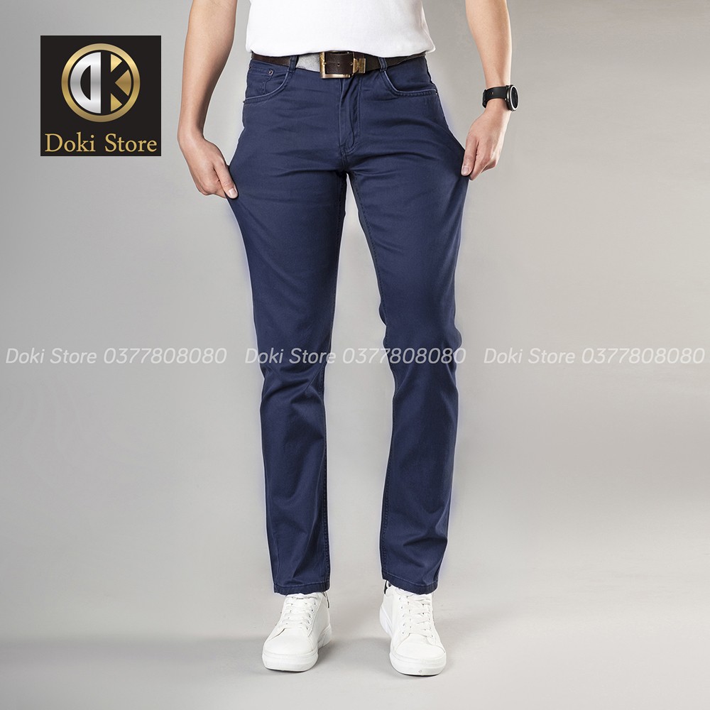 Quần KAKI Nam Cao Cấp, Dáng Đứng Slimfit Màu Trơn, Chất vải co giãn, Lịch Sử, Trẻ Trung - DOKI | BigBuy360 - bigbuy360.vn