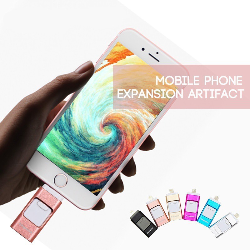 USB 512GB OTG 3 trong 1 cho iPhone / Android / PC | BigBuy360 - bigbuy360.vn