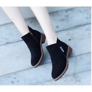 (Có hình thật) Giày Boot nữ thời trang B096D
