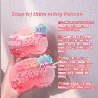Soap trái đào giảm thâm mông