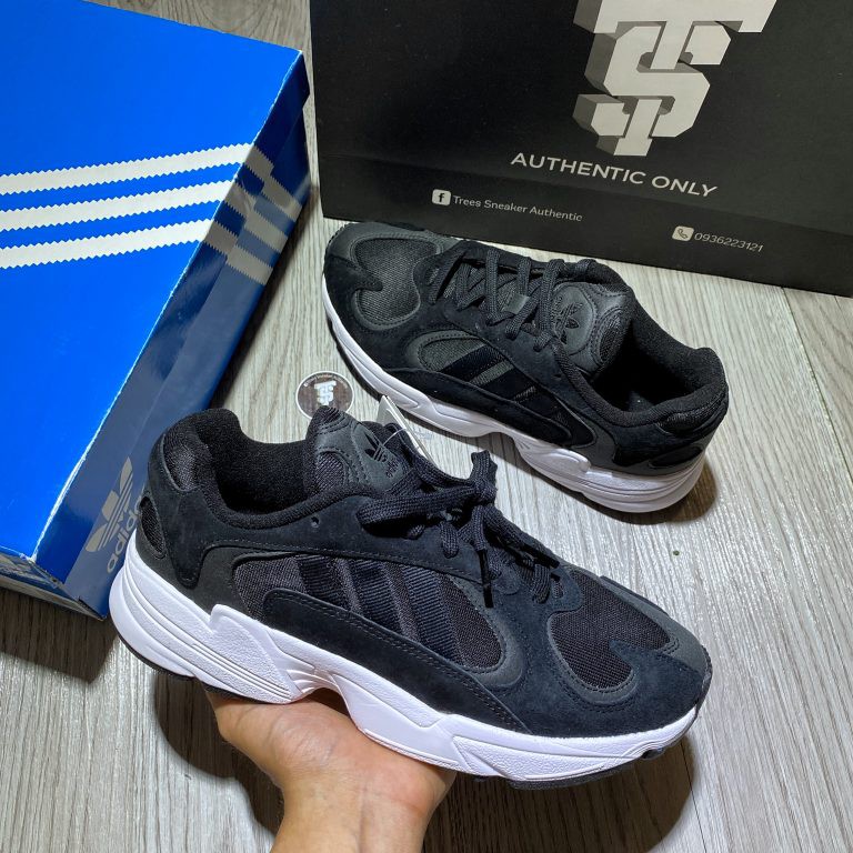 [Chính hãng] Giày thể thao ADIDAS YUNG 1 CORE BLACK