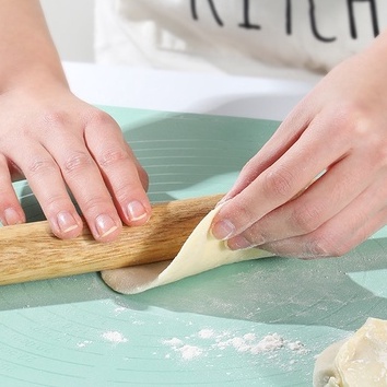 Thảm chống dính silicon chuyên dụng làm bánh màu trắng