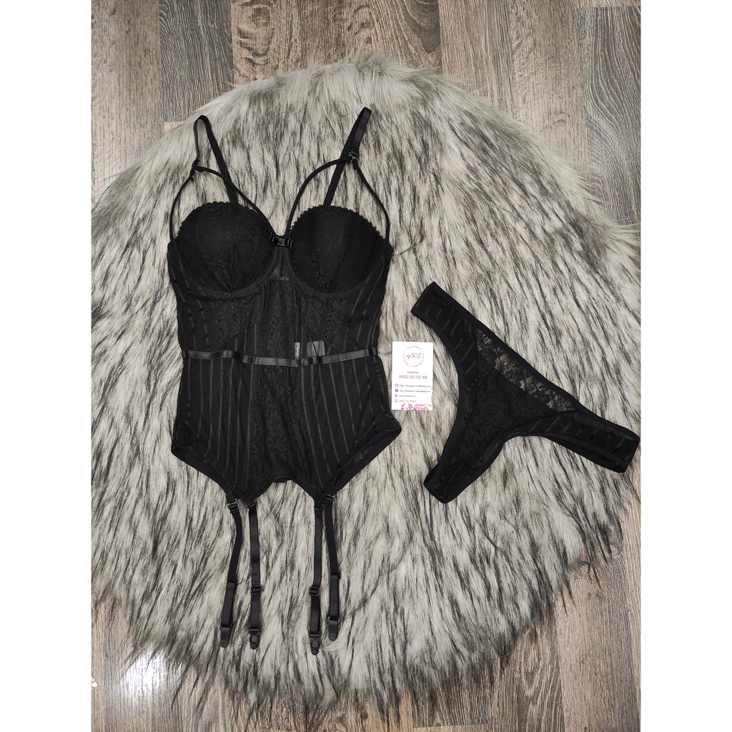 [Kèm ảnh thật] Set đồ lót kèm vớ siêu gợi cảm hàng cực đẹp | BigBuy360 - bigbuy360.vn