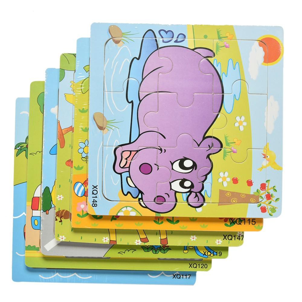 COMBO 10 Tranh ghép gỗ 3 kiểu khác nhau giúp bé phát triển tư duy sáng tạo - Đồ chơi gỗ