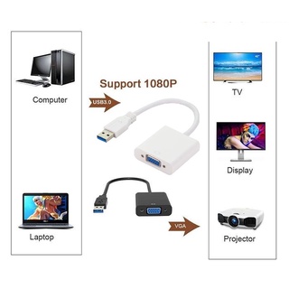 Dây Cáp Chuyển Đổi Usb 3.0 To Vga