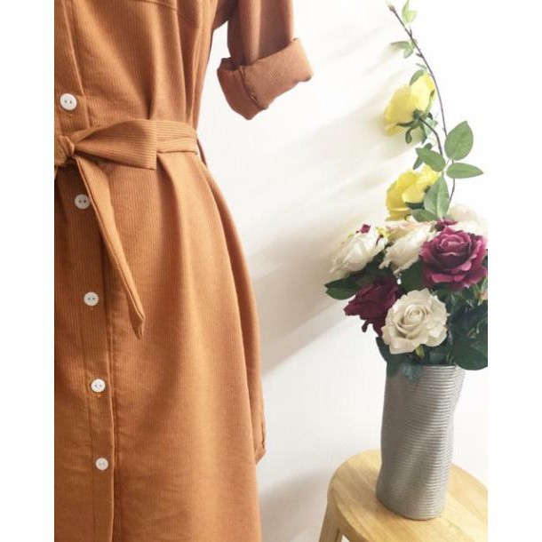 Váy Kiểu Sơ Mi 🎀SALE NHANH🎀 Đầm Sơ Mi, Đầm Body - Teemo Store