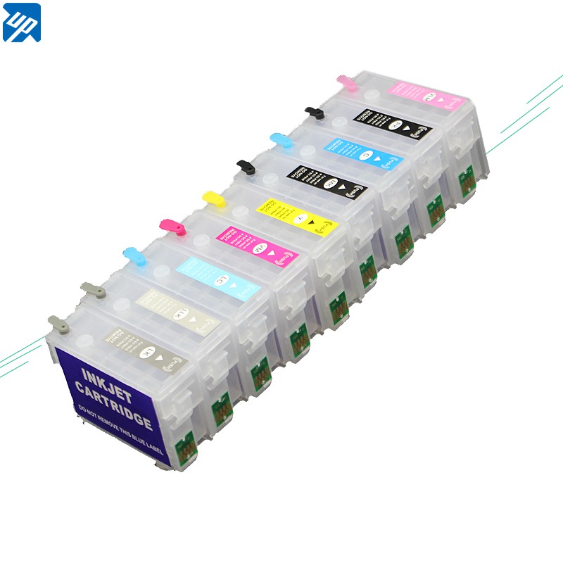 9 chiếc cho hộp mực Epson P600 surecolor P600 có thể nạp lại với chip tự động đặt lại