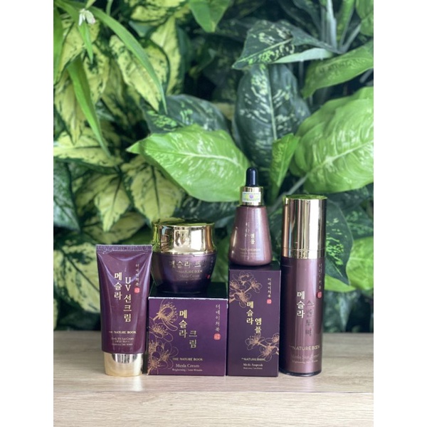 Kem dưỡng trắng da ngừaa nám ,tàn nhang The Nature Book Mesla Cream 50g