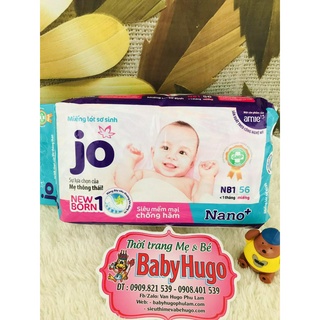 MIẾNG LÓT SƠ SINH JO NB1 56 MIẾNG